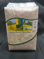 Arroz agulha integral Coopernatural (vácuo) 1kg