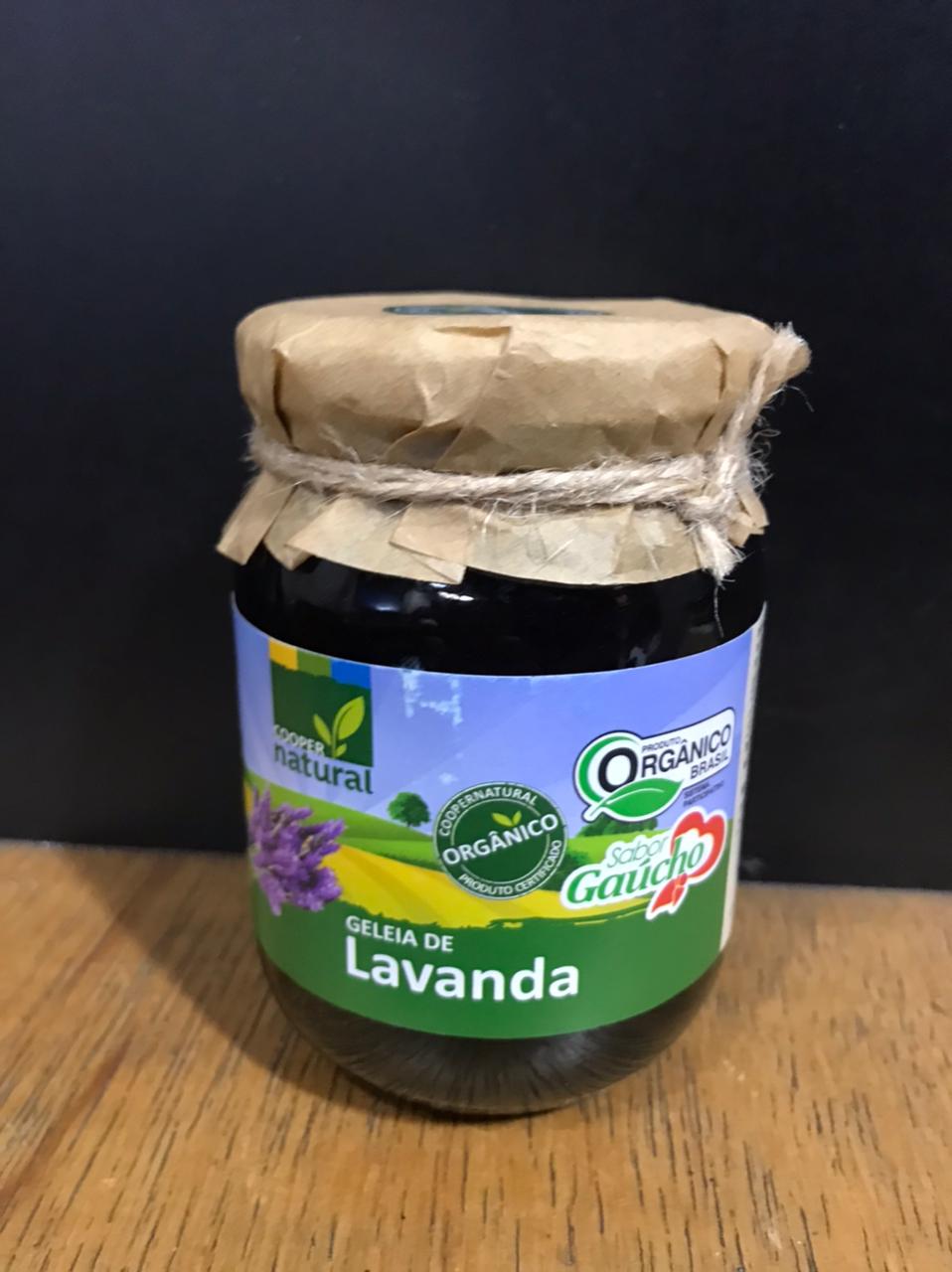 GELEIA DE MORANGO E LAVANDA