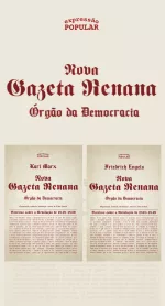 Nova Gazeta Renana – 2 volumes
