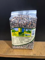 Arroz cateto com vermelho e negro Coopernatural (vácuo) 1kg
