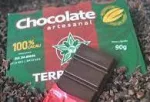 Chocolate artesanal 100% cacau Terra Vista 90g