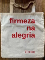 Sacola Firmeza na alegria