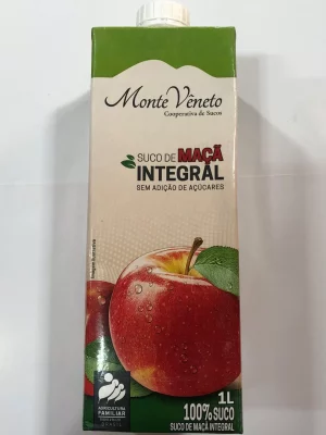 Suco de Maçã integral caixa 1L Monte Vêneto