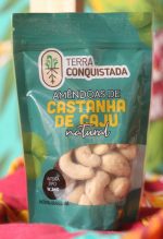 Amêndoas de Castanha de Caju natural 70 g. - Terra Conquistada