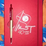 Caderno + caneta MST 40 ANOS