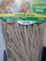 Macarrão integral 400g