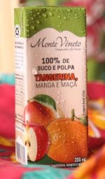 Suco e polpa 100% Tangerina, manga e maçã 200 ml