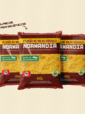 Flocão crioulo Normandia