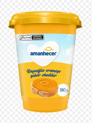 Requeijão sabor Cheddar 180g (Amanhecer)